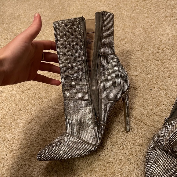 Steve Madden sparkly booties size 7.5 - Picture 1 of 2